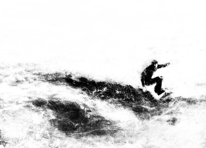 B&W Surfer orig 1